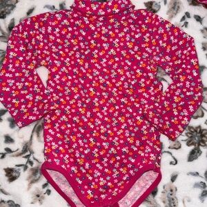 Gymboree Pink Floral Kids Bodysuit